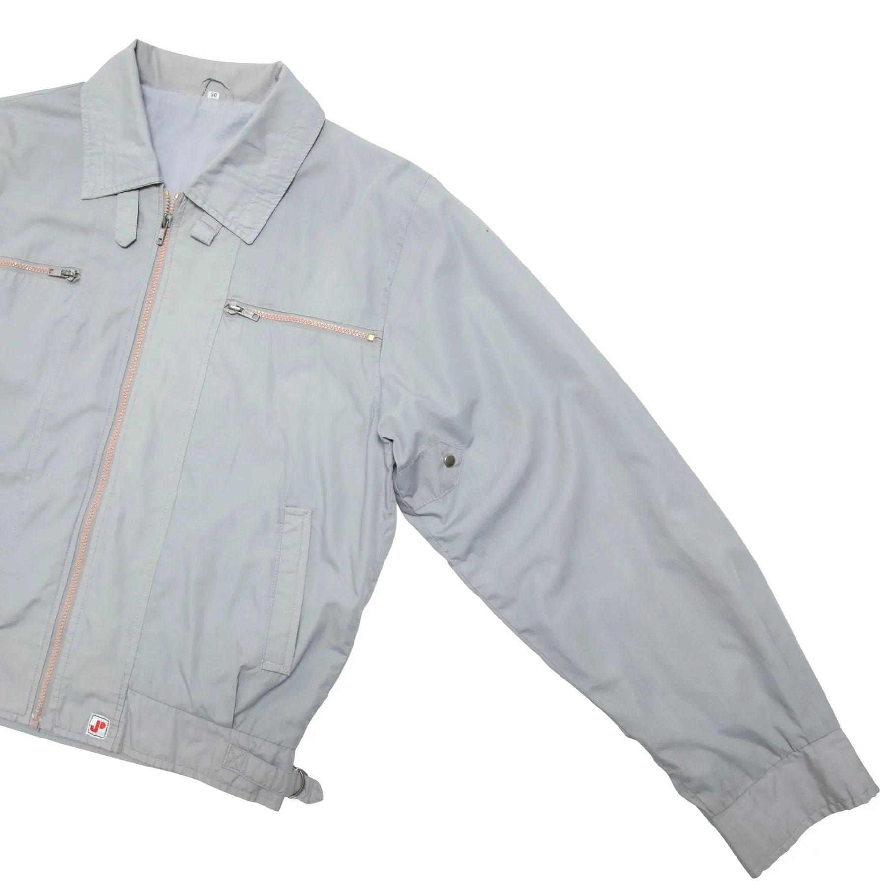 70s Plain Weave Post-Industrial Aviator Jacket