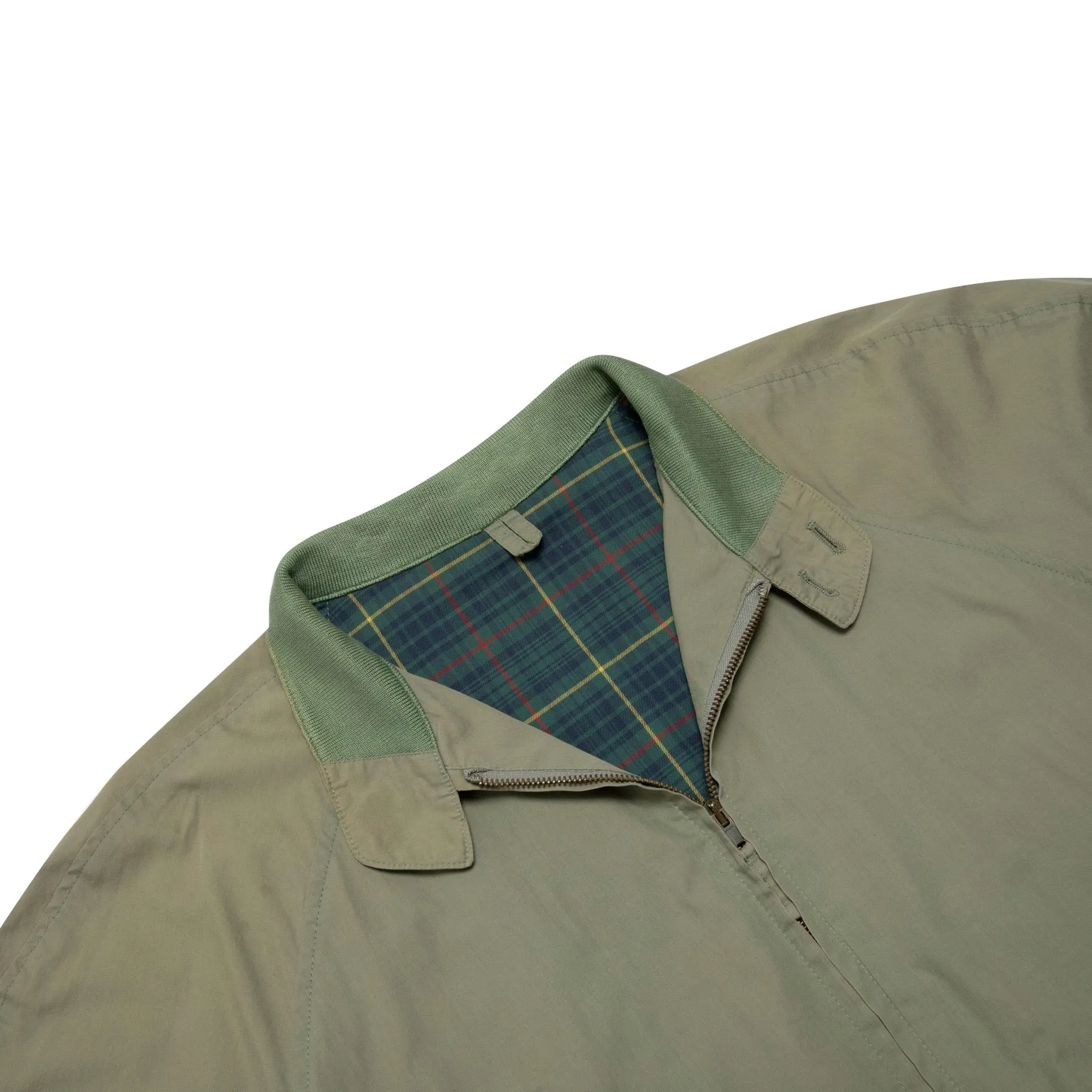 70s Vintage Plain Weave Bomber Jacket