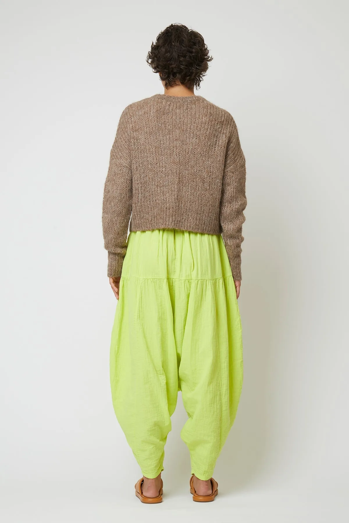 Archive Sale Michi Pant in Crinkled Cotton, Seasonal Colors