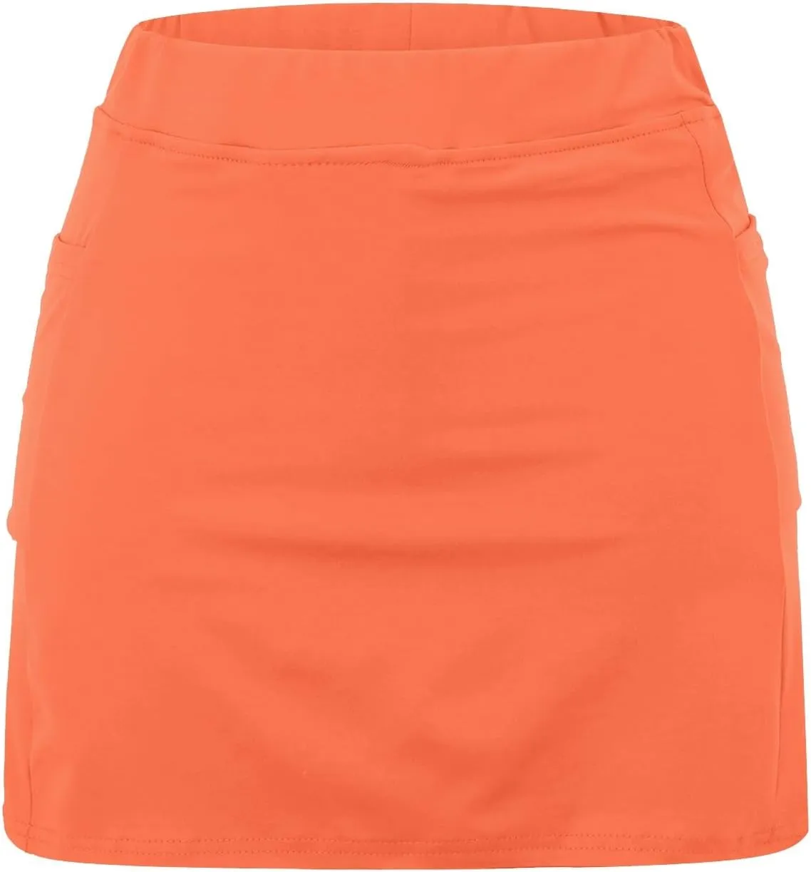 Plus Size Skorts for Women Tummy Control High Waisted Athletic Tennis Golf Skirts with Shorts Pockets Biker Shorts