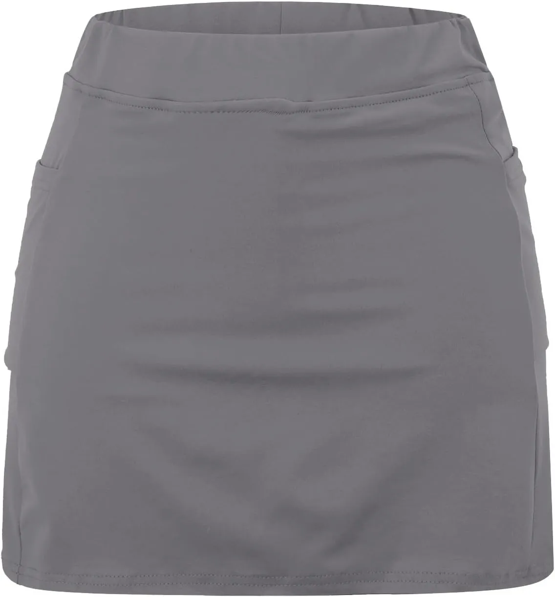 Plus Size Skorts for Women Tummy Control High Waisted Athletic Tennis Golf Skirts with Shorts Pockets Biker Shorts