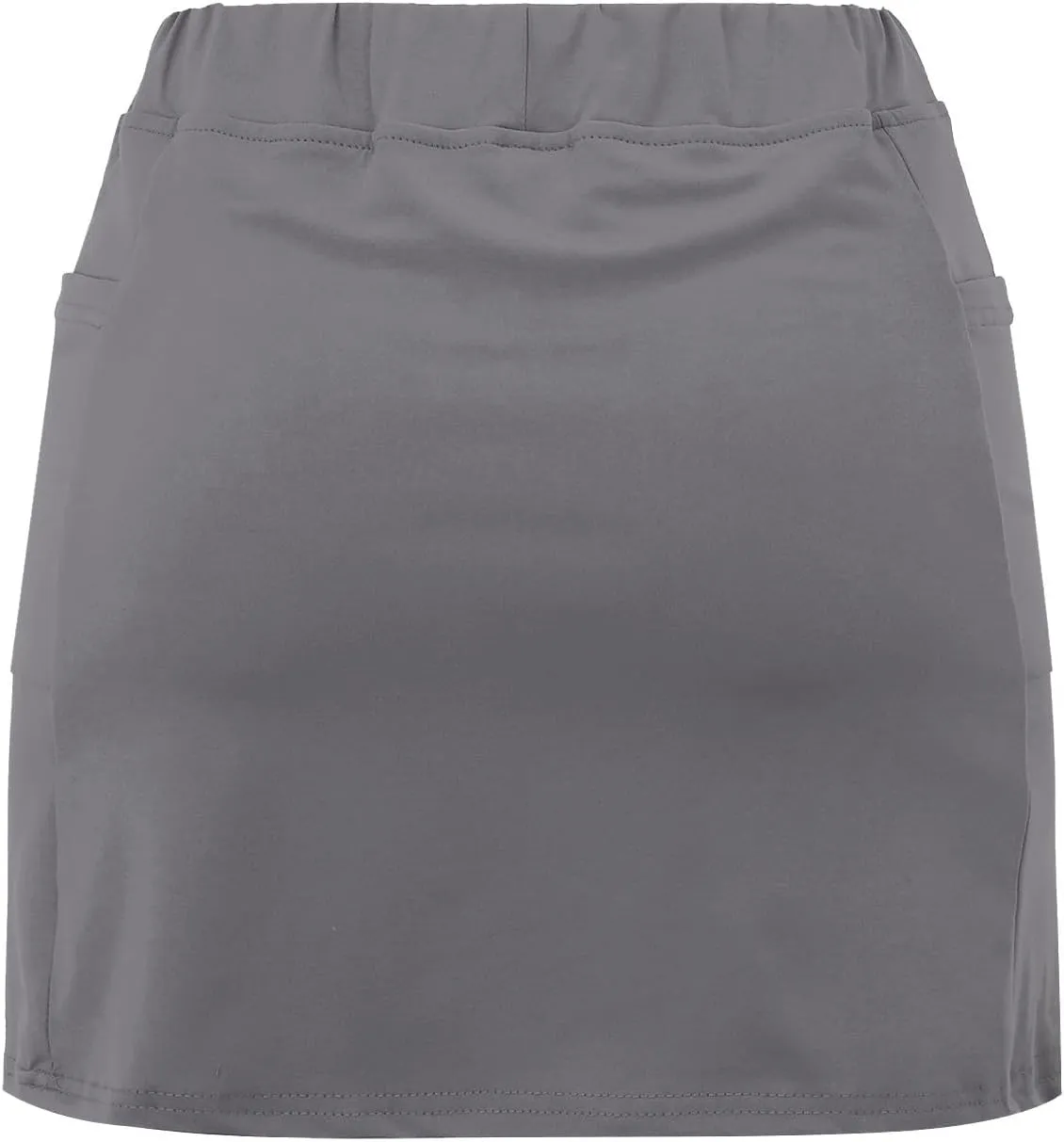 Plus Size Skorts for Women Tummy Control High Waisted Athletic Tennis Golf Skirts with Shorts Pockets Biker Shorts