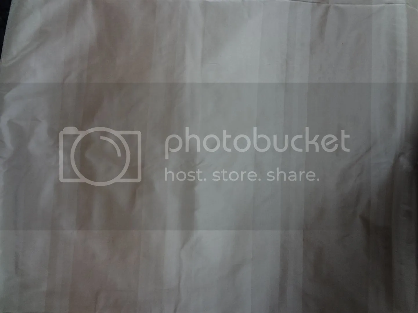 SILK TAFFETA Fabric Cafe Latte &amp; Ivory color STRIPES 54&quot; wide