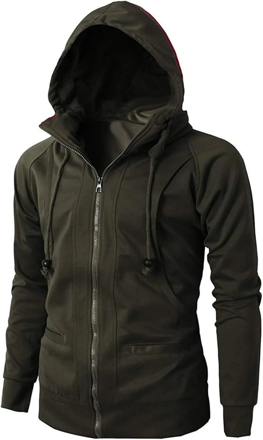 Winter Jackets for Men Big and Tall Fall Winter Warm Casual Cardigan Solid Sweater Long Sleeve Button Knitted Coat